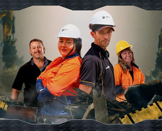 Brisbane City Demolition Team Gold Coast City Demolitions team of licensed demolition contractors Broadbeach