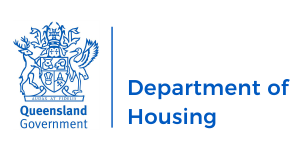 Queensland Department of Housing logo – Gold Coast City Demolitions government client