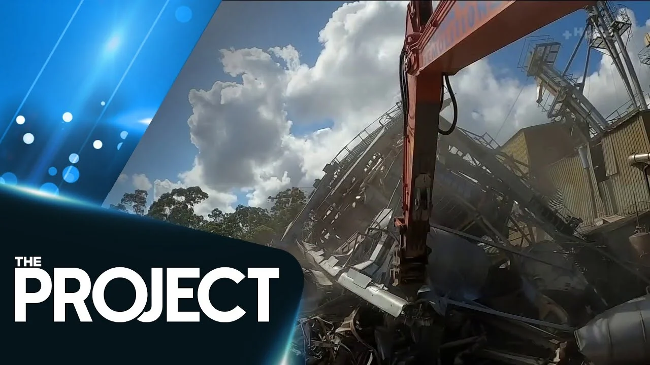 Gold Coast City Demolitions team featured on Demolition Down Under TV show